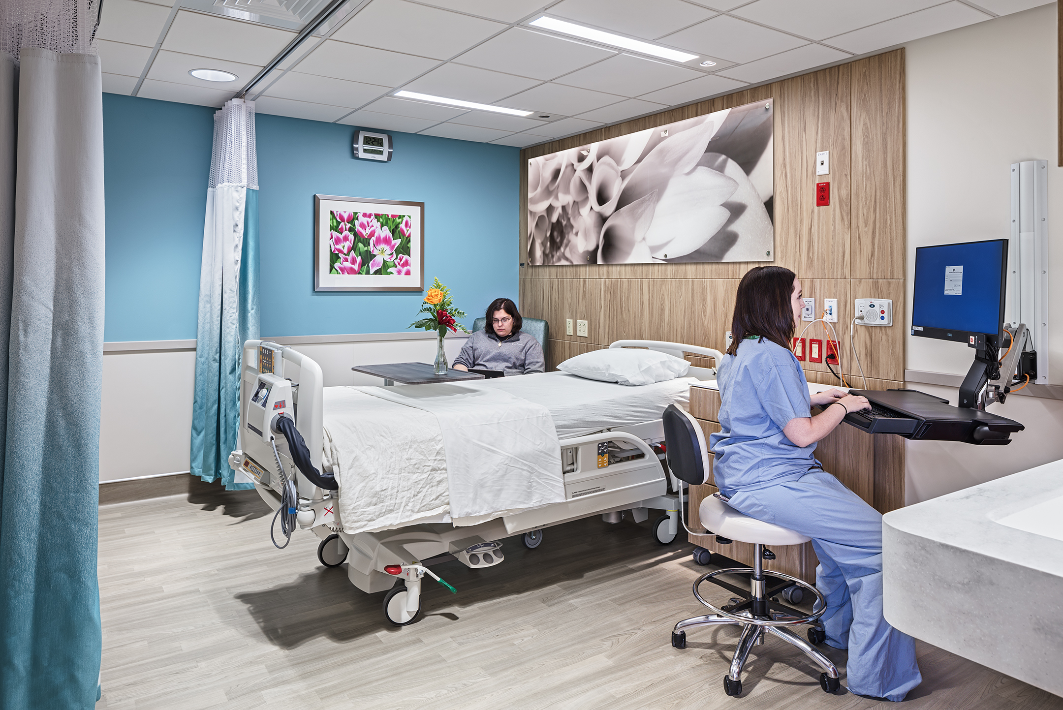 Washington Hospital patient room