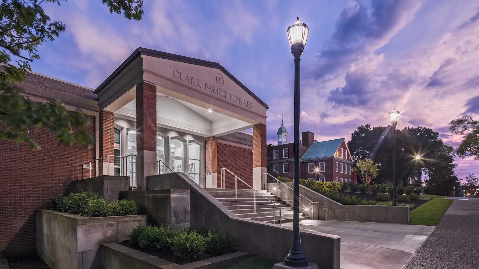 Washington Jefferson College Library Exterior Side