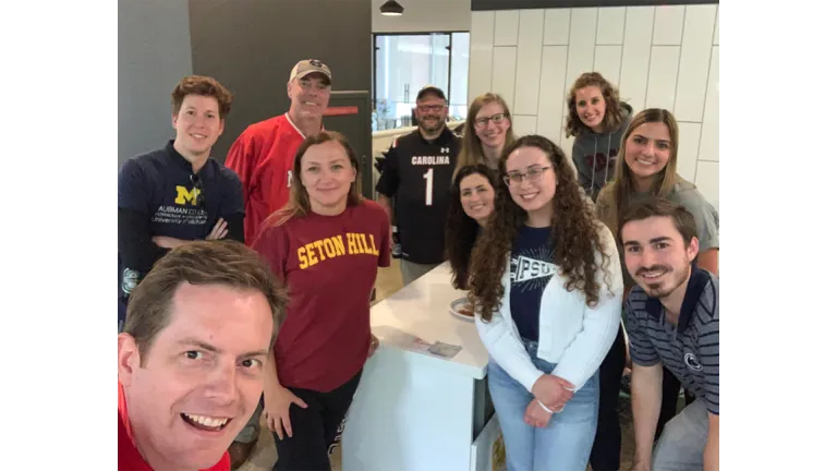 Selfie of the Pittsburgh DesignGroup team.