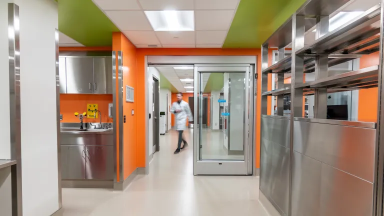 laboratory entrance