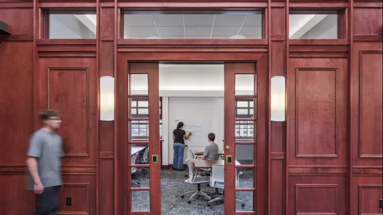 College Dorm Study Room