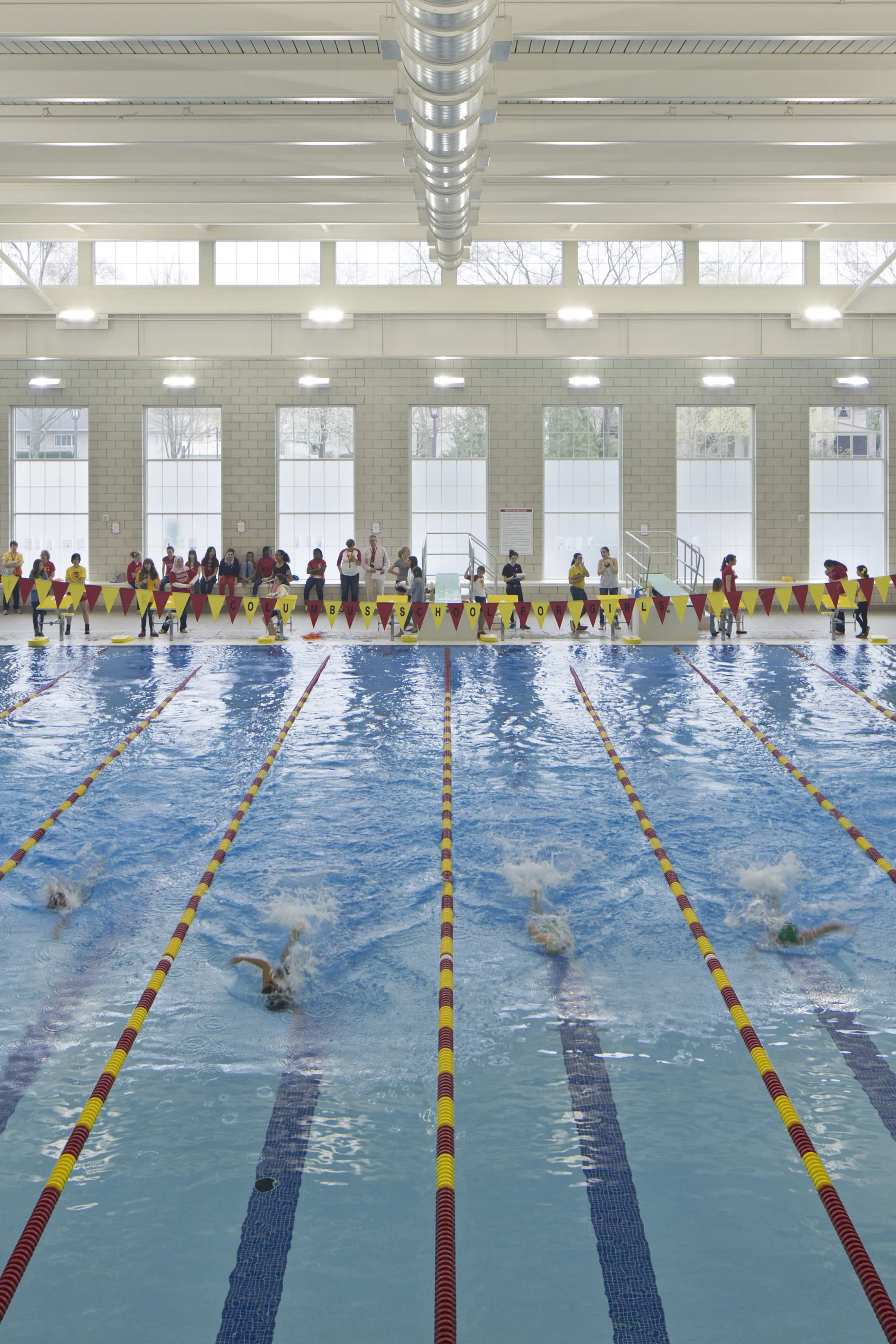 8-lane swimming pool