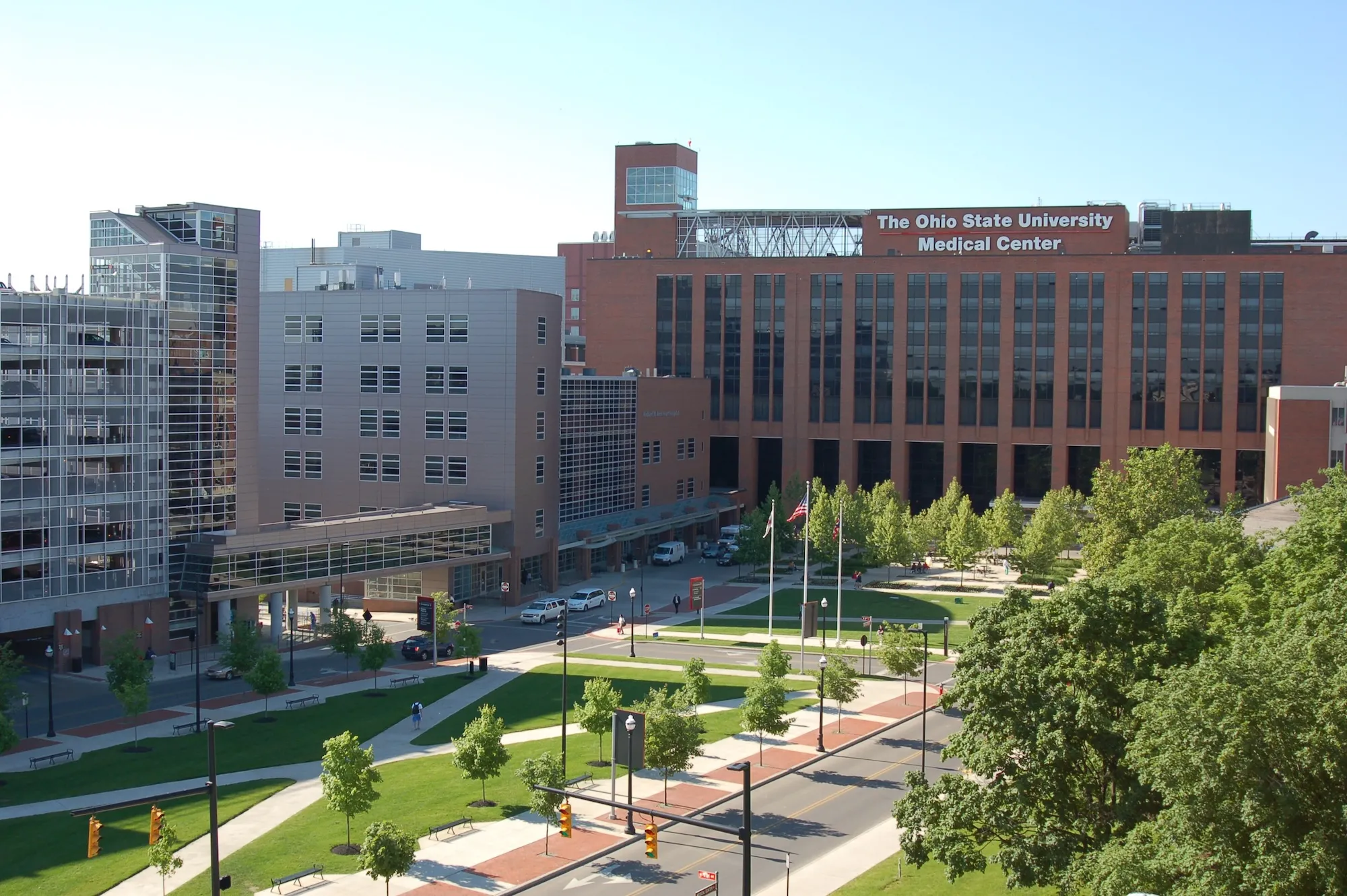 hospital quad area