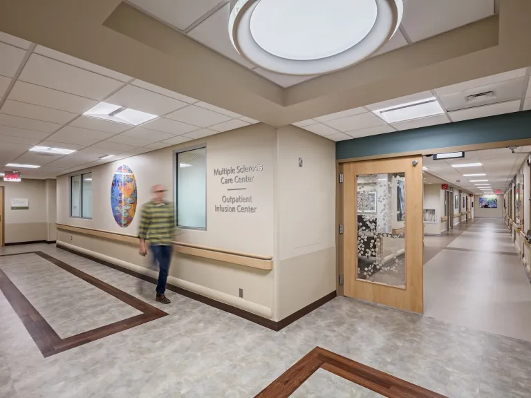 Interior entrance to UPMC Care Center