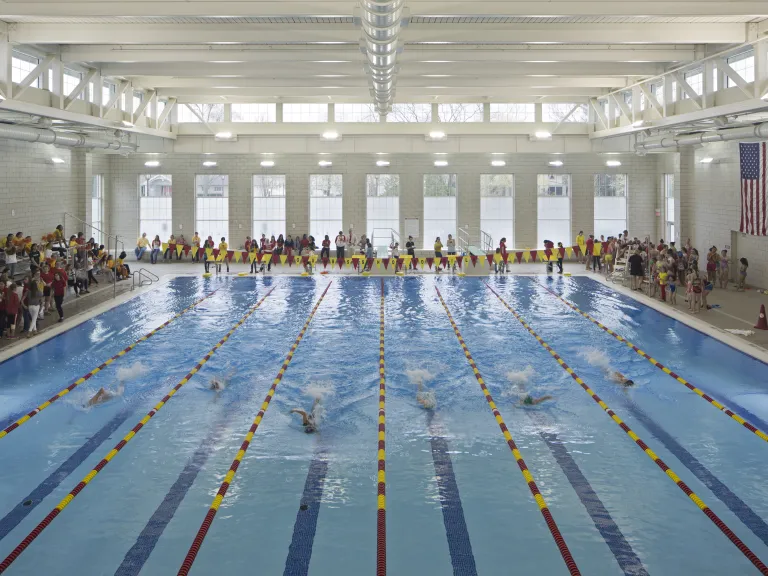 8-lane swimming pool