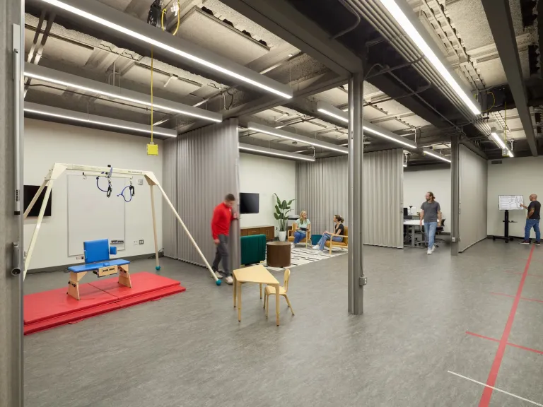 Large Classroom with Movable Partitions