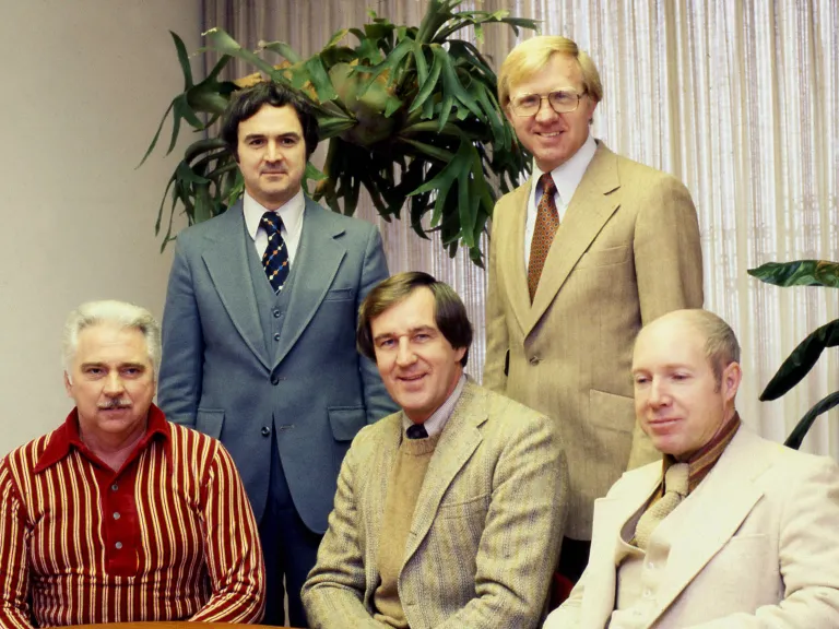 photo of DesignGroup founders from the 1970s