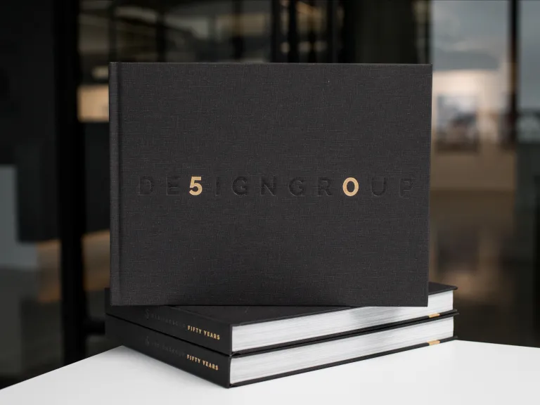 photo of hardbound anniversary book