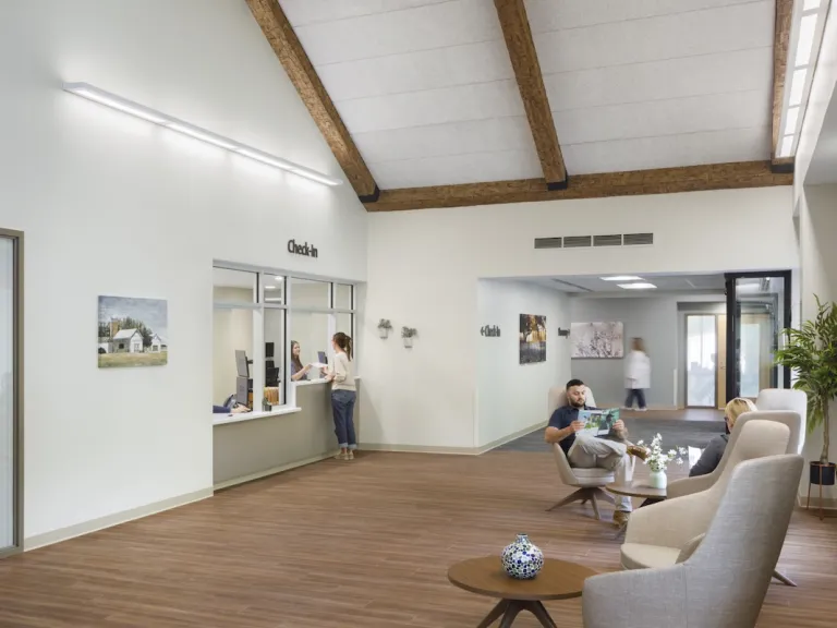lobby area