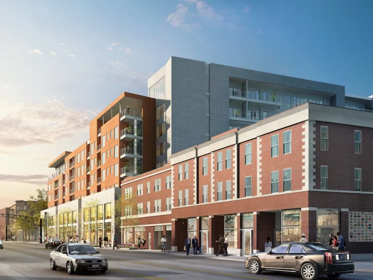 exterior building facade