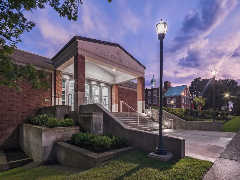 Washington Jefferson College Library Exterior Side